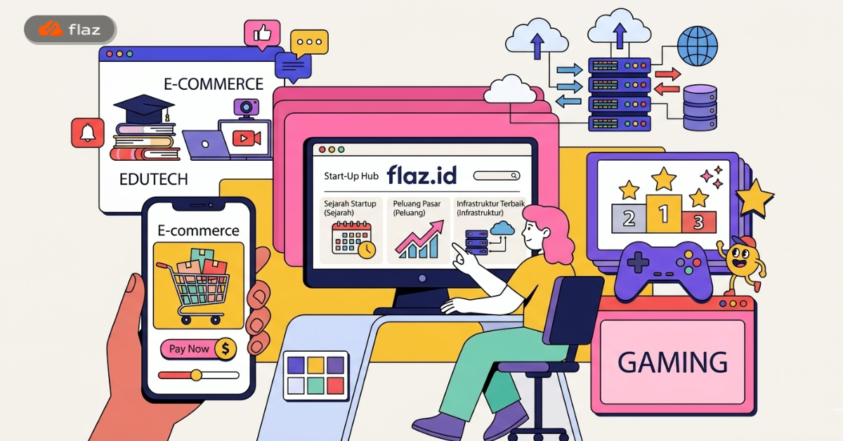 Perkembangan Startup di Indonesia: Sejarah, Peluang, dan Infrastruktur Terbaik