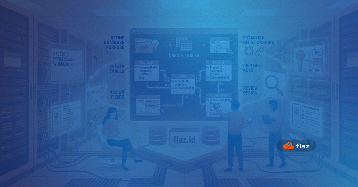 Cara Merancang Database: Ikuti 7 Langkah Ini agar Website Tetap Kencang
