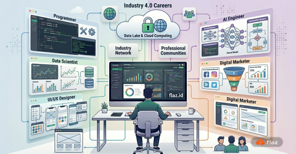 5 Profesi yang Menjanjikan di Era Industri 4.0 yang Wajib Kamu Lirik