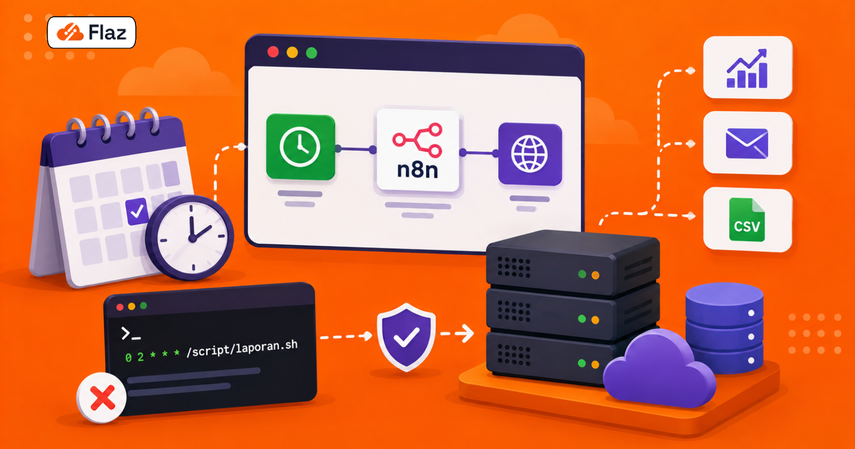 Cara Menggunakan Schedule Trigger di n8n untuk Mengganti Cron Job Linux