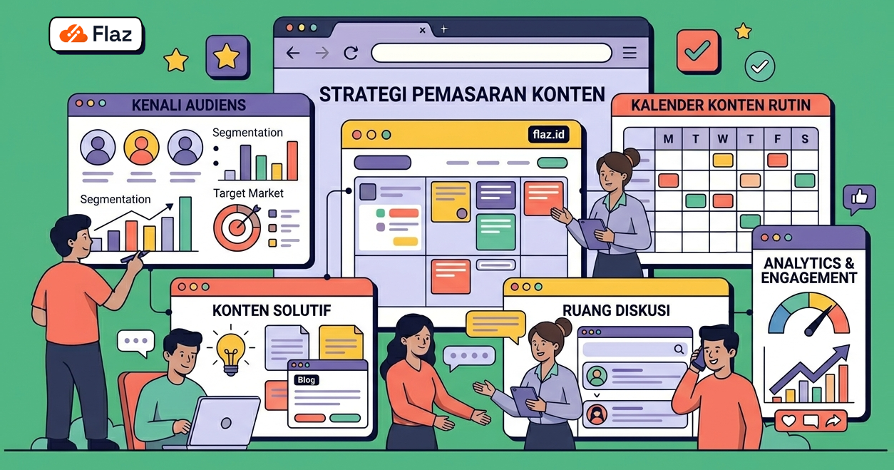 Strategi Pemasaran Konten untuk Meningkatkan Kepercayaan dan Loyalitas Pelanggan