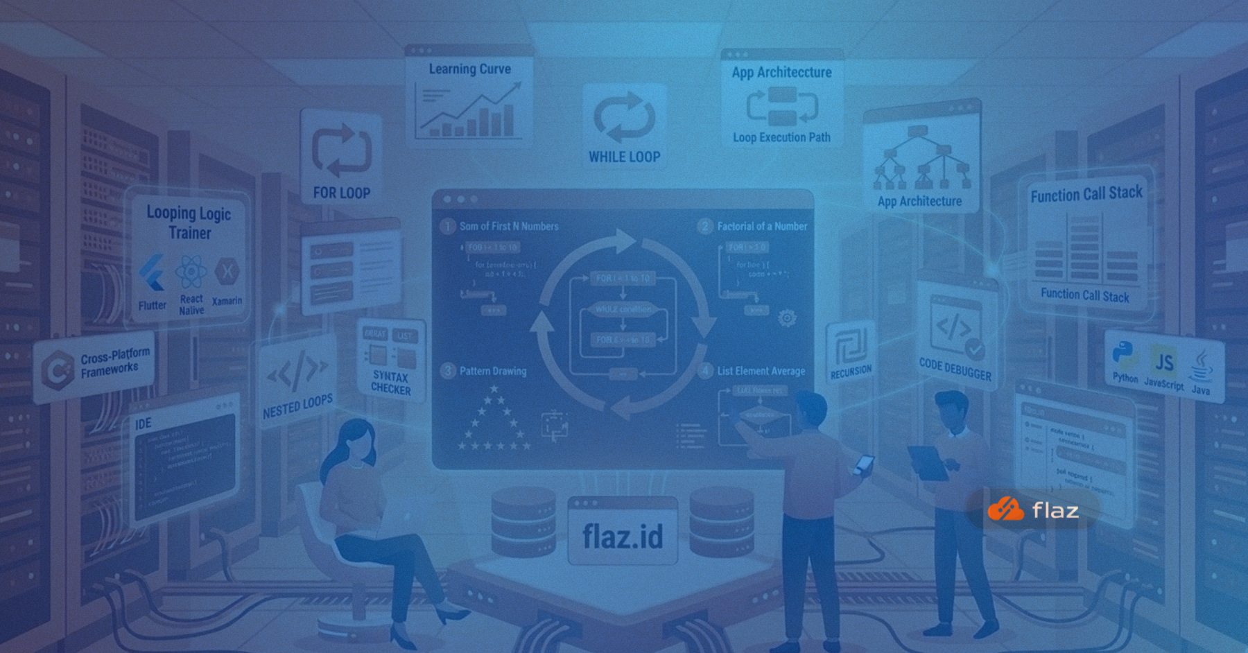 5 Program Sederhana Melatih Logika Looping untuk Programmer Pemula
