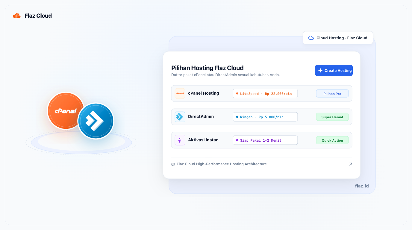 How to Register Hosting with cPanel and DirectAdmin