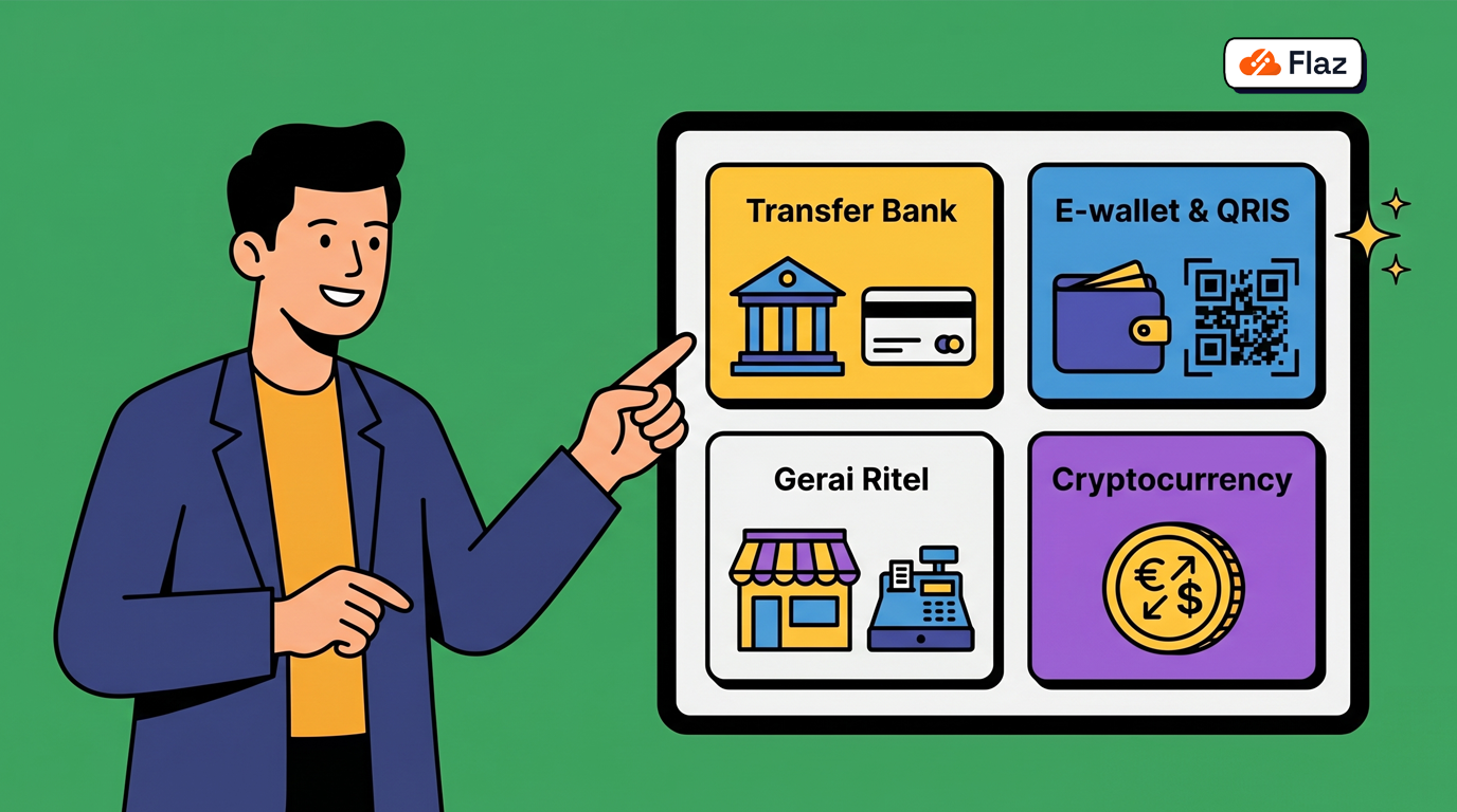 Understanding Payment Methods at Flaz Cloud (Xendit, Crypto)