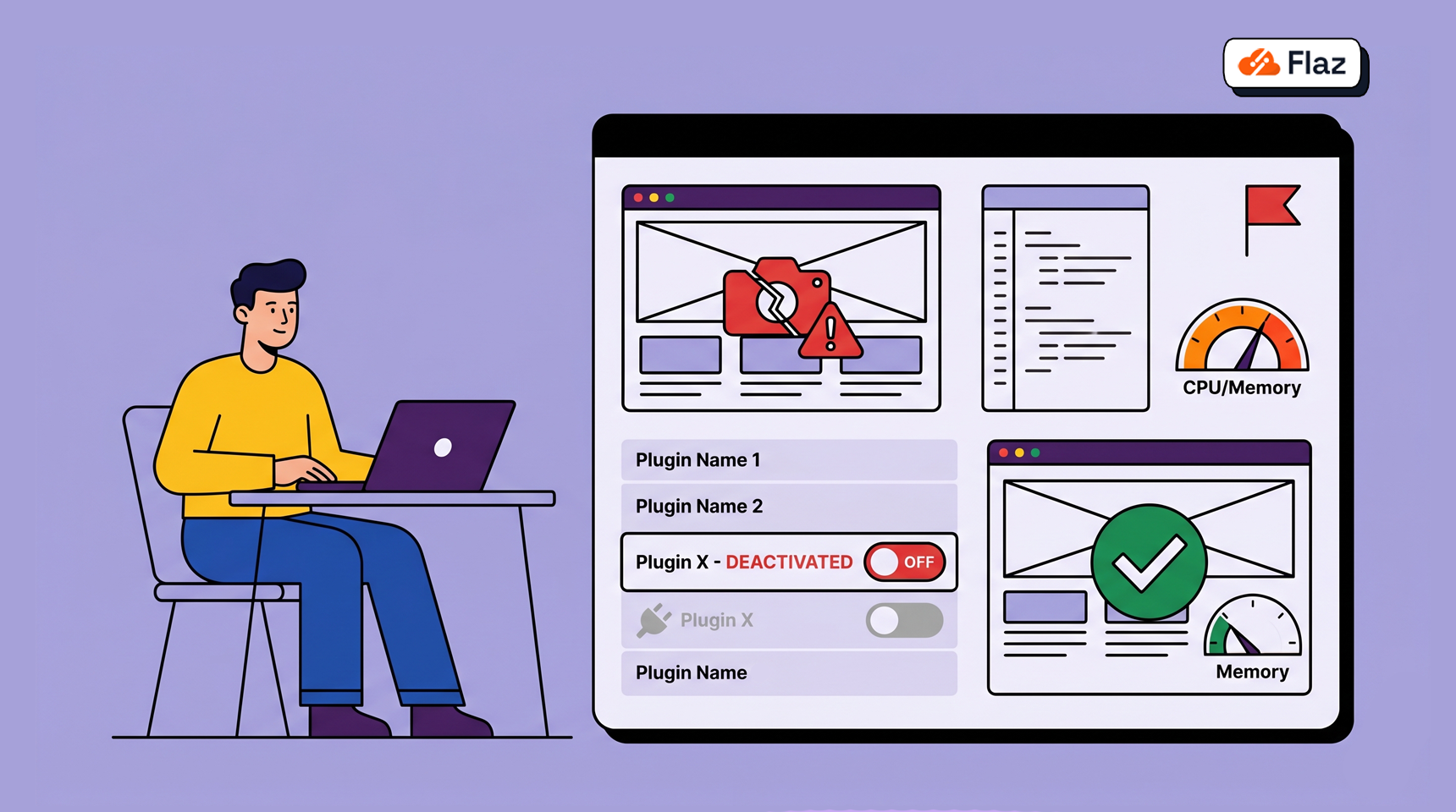 Troubleshooting WordPress Errors on Flaz Cloud
